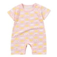 thumbnail image 1 of Zanarzt Baby Clothes for Boys Toddler Clothing Cotton Crawling Suits Cute Romper Bodysuit Baby Clothes Yellow,18-24 Months, 1 of 4