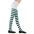 thumbnail image 1 of Zanarzt Baby Girls Tights Cable Knit Leggings Girls' Tights Striped Tights for Children Panty Hose Accessory Theme Party White,One Size, 1 of 4