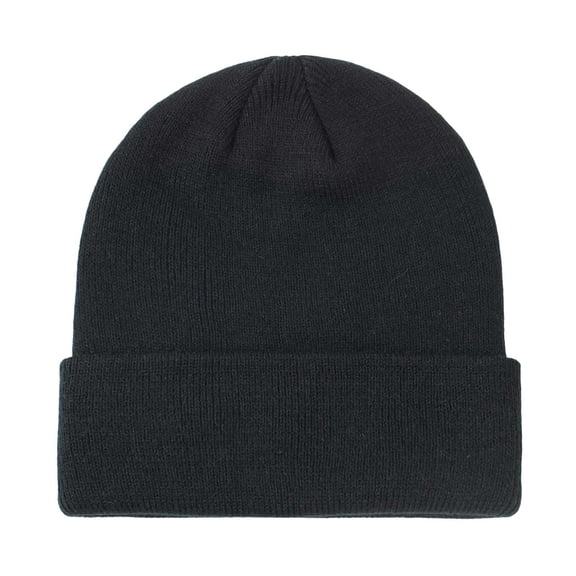 Zanarzt Beanie for Boys Children Kids Baby Girls Outdoor Warm Cozy and Stylish Winter Hat Knitted Head Cover Cold Weather Black,0-2 Years