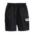 thumbnail image 1 of Zanarzt Boys Athletic Shorts Cotton Boys Soft Breathable Summer New Sports and Casual Shorts Black,12-13 Years, 1 of 3