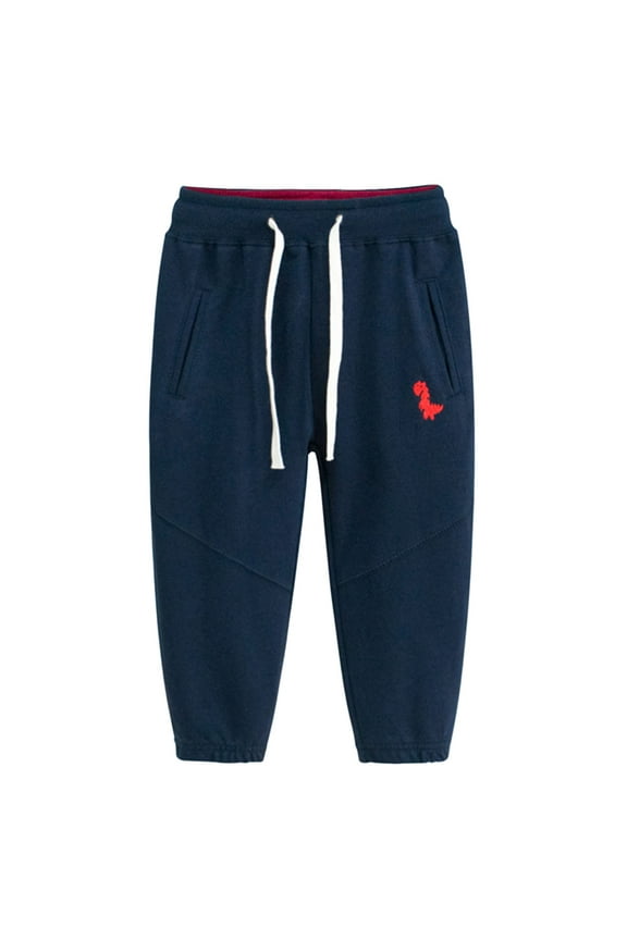 Boys Casual Jogger Pants Toddler Pants Baby Girl Boy Jogger Pants Kids Casual Trousers Long Sweatpants Dark Blue,12-18 Months