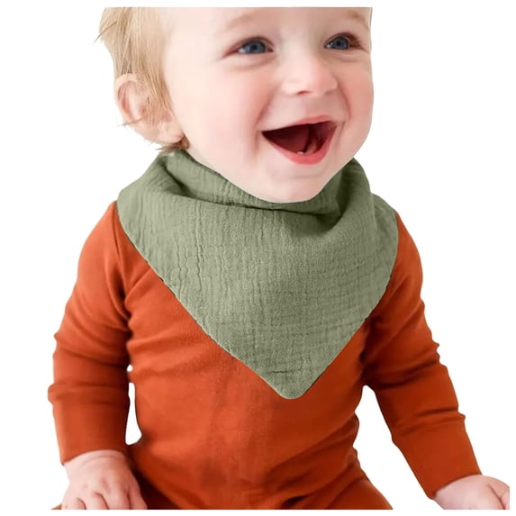 Zanarzt Burp Cloths Muslin Baby Bibs Baby Bandana Drool Bib for Drooling and Teething Cotton Soft Absorbent for Girls Boys AG