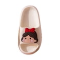 thumbnail image 1 of Zanarzt Cloud Slides for Kids Girls Cloud Slides for Kids Soft Comfy Beach Pool Slippers Toddler/Little Waterproof Shower Sandals for Girls Indoor Outdoor Shoes White,US 12, 1 of 7