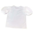 thumbnail image 1 of Zanarzt Girls Short Sleeve Cotton Shirt Short Sleeve T Shirt Tee Organic Cotton Baby Toddler Little Kids Boys Girls Unisex White,3-4 Years, 1 of 4