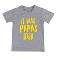 thumbnail image 1 of Zanarzt Little Girls Summer Tops Baby and Toddler Girls Short Sleeve T Shirts Cotton Crewneck Shirts Basic Tees Summer Casual Tops Gray,8-10 Years, 1 of 3