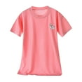 thumbnail image 1 of Zanarzt Girls Sleep Dress Cotton Teen Little Girls Nightgown Summer Short Sleeves Sleepwear Nightdress Pajama Pink,2-3 Years, 1 of 4