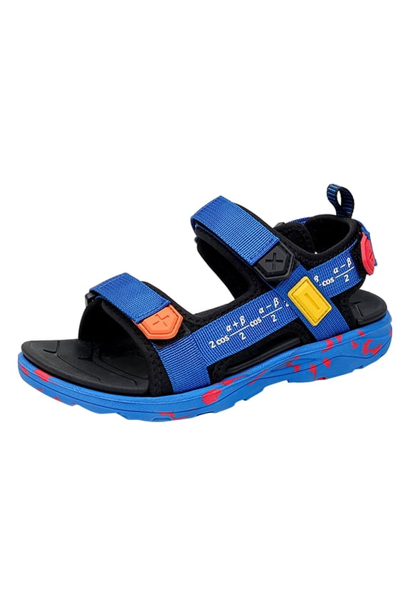Boys Sandals Open Toe Boys Girls Sandals Open Toe Summer Outdoor Unisex Child Sport Sandals Athletic (Toddler/Little Kid/Big Kid) Blue,11.5