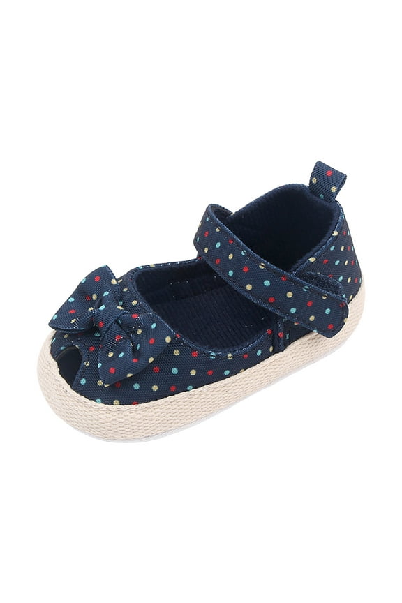 Girl Sandals Baby Girls Sandals Summer Shoes Outdoor First Walker Toddler Girls Shoes for Summer Blue,4