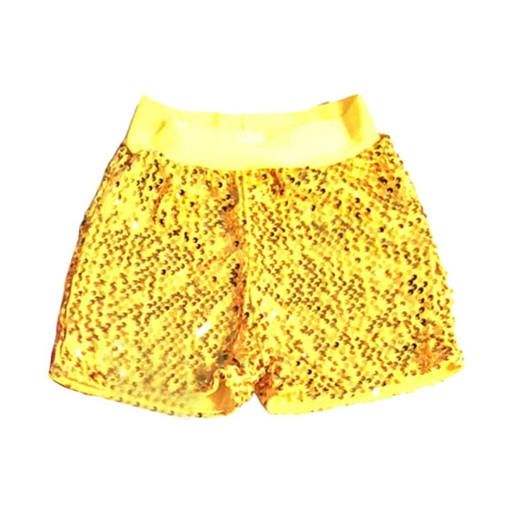 Zanarzt Girl Summer Shorts Toddler Baby Girl Shorts Girls Shorts Summer Casual Ruffle Cotton Baby Shorts Gold,5-7 Years
