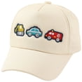 thumbnail image 1 of Zanarzt Kids Baseball Cap Car Trucker Hat Baseball Cap Boys Girls Embroidered Baseball Cap Cartoon Childrens Hat Khaki,3-8 Years, 1 of 7