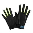 thumbnail image 1 of Zanarzt Kids Gloves Winter Kids Sport Glove Non Slip Boys Girls Kids Fishing Gloves for Child Climbing Riding Biking Outdoor Sports Green,6-11 Years, 1 of 7