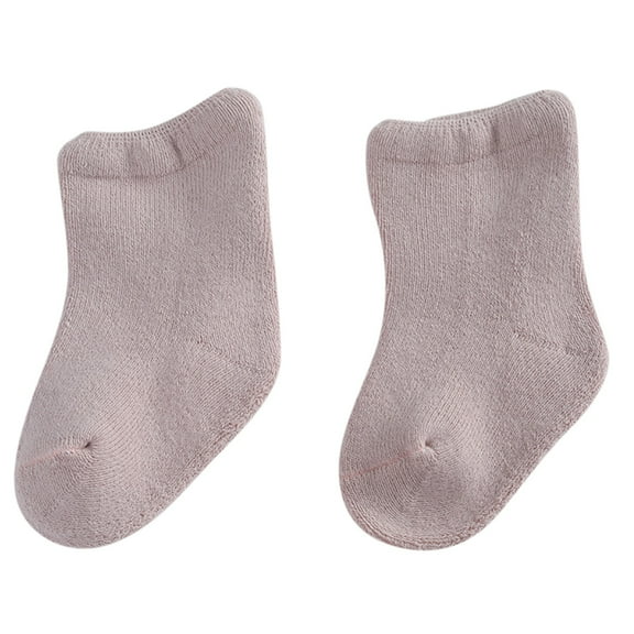 Zanarzt Kids Socks Cotton Boys Baby Girls Socks Flower Non Slip Grips for Babies Toddler Princess Low Cut Ankle Socks for Girls Purple,12-36 Months