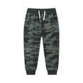 thumbnail image 1 of Zanarzt Kids Summer Pants Boys Toddler Boys and Girls Cotton Pull on Sweatpant with Drawstring Back to School Clothes Dark Green,6-7 Years, 1 of 8