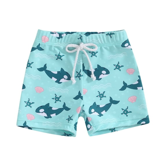 Zanarzt Little Boys Swim Trunks Baby Swim Trunks, Toddler Infant Swimsuit Bathing Suit Beach Swimming Shorts Mint Green,2-3 Years