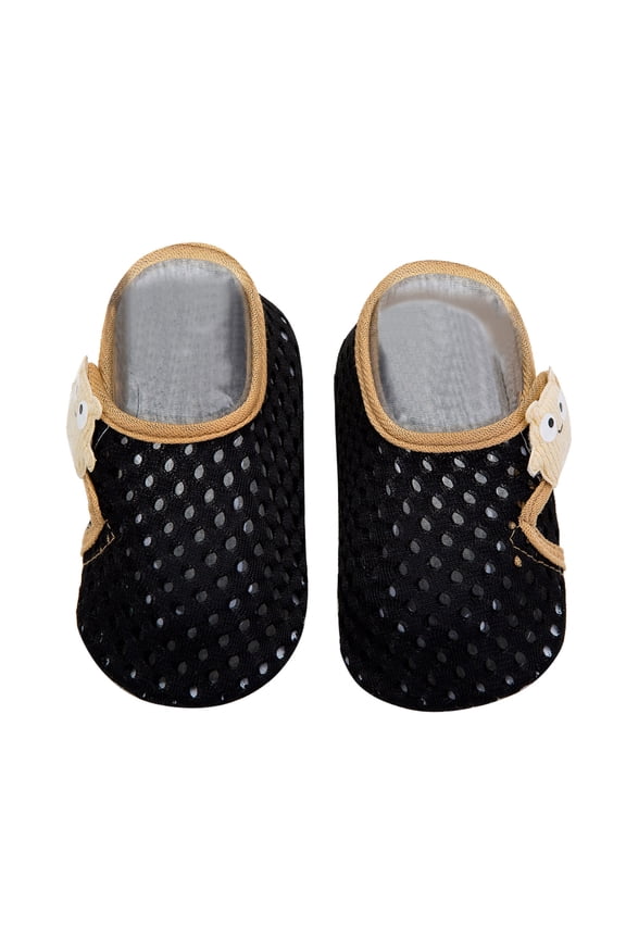 Sock Shoes for Baby Boy Wide Animal Socks Barefoot Shoes Socks Non Slip Girls Floor Cartoon Pattern Mesh Sneakers Shoes Black,US 5.5