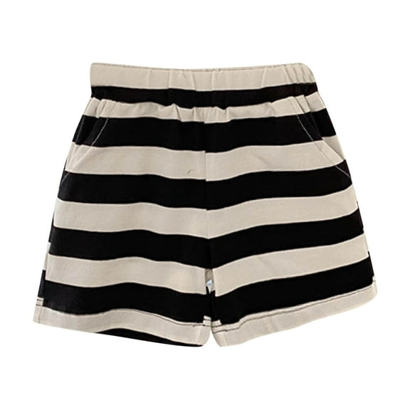 Zanarzt Girls Athletic Shorts Baby Toddler Shorts Baby Cotton Solid Shorts Baby Breathable Soft Summer Clothes Beige,4-5 Years