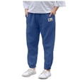 thumbnail image 1 of Zanarzt Toddler Boy Active Pants Toddler Boy Girl Casual Soft Trousers Baby Summer Fall Comfy Cotton Pants Back to School Clothes Dark Blue,7-8 Years, 1 of 5