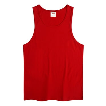 Zanarzt Toddler Boy Athletic Tank Top Boys Tank Tops Casual Sleeveless Crewneck Athletic Workout Tees Basic Solid Undershirts Red,12-13 Years