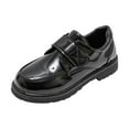 thumbnail image 1 of Zanarzt Toddler Oxfords Boy Kid Dress Shoe Oxford Slip On Shoes for Prom Wedding Formal School Shoes Black,US 13.5, 1 of 6