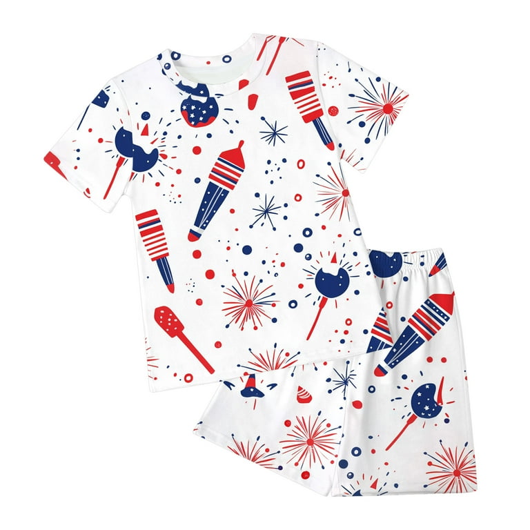 Zanarzt Toddler Boy Fourth Of July Outfit 4th Of July Baby Boy
