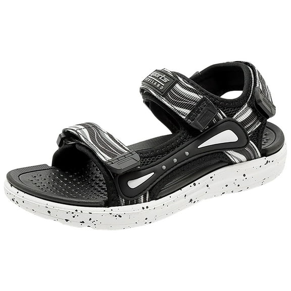 Zanarzt Toddler Boys Summer Sandals Kids Boys Summer Sports Sandals Hiking Beach Outdoor Open toe Sports Sandals for Kids White,US 12.5