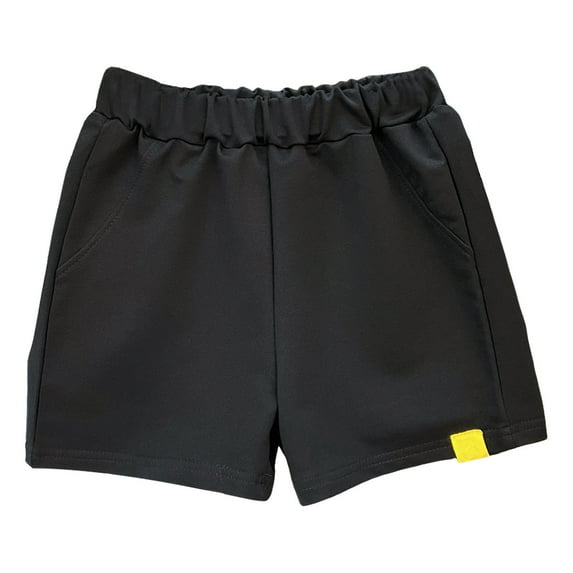 Zanarzt Toddler Boys Summer Shorts Baby Boys' Cotton Shorts Baby Casual Shorts Soft Toddler Baby Boys' Pull On Shorts Black,2-3 Years