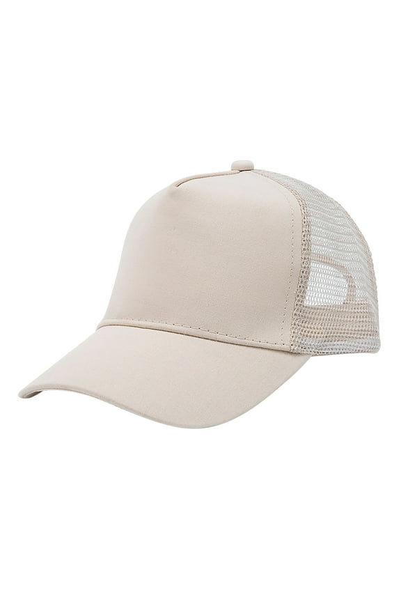 Toddler Cap Boy Toddler Baseball Hat Sun Protection Baby Boy Baseball Cap Adjustable Mesh Baseball Hat Outdoor Beach Sun Cap for Kids Beige,One Size