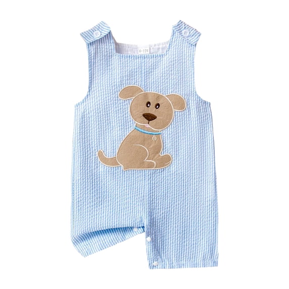 Zanarzt Toddler Clothes Baby Girls Boys Bodysuit Newborn Sleeveless Romper Infant Cotton Clothes 6-12 Months,Light Blue