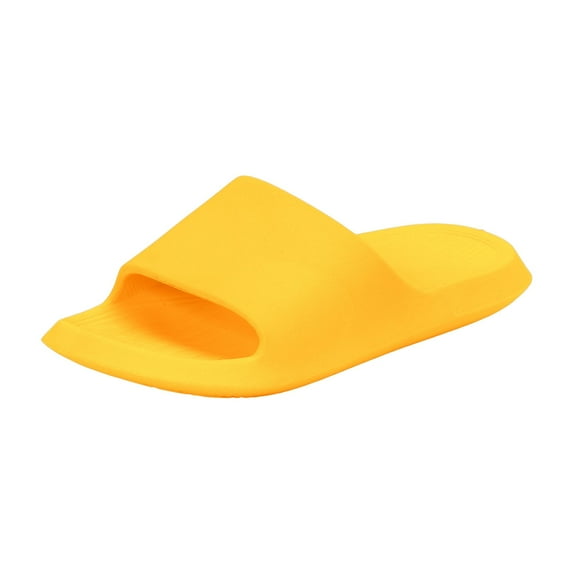 Zanarzt Toddler Cloud Slippers Cloud Slides for Kids Boys Girls Shower Slippers Slip on Sandals Non Slip Open Toe Slippers Sandals Summer Beach Pool Shoes Yellow,US 1.5