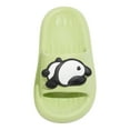 thumbnail image 1 of Zanarzt Toddler Cloud Slippers Kids Cloud Slides Boys Girls Slippers Slip On Slide Sandals Summer Beach Pool Shoes Indoor and Outdoor Light Green,US 1, 1 of 8