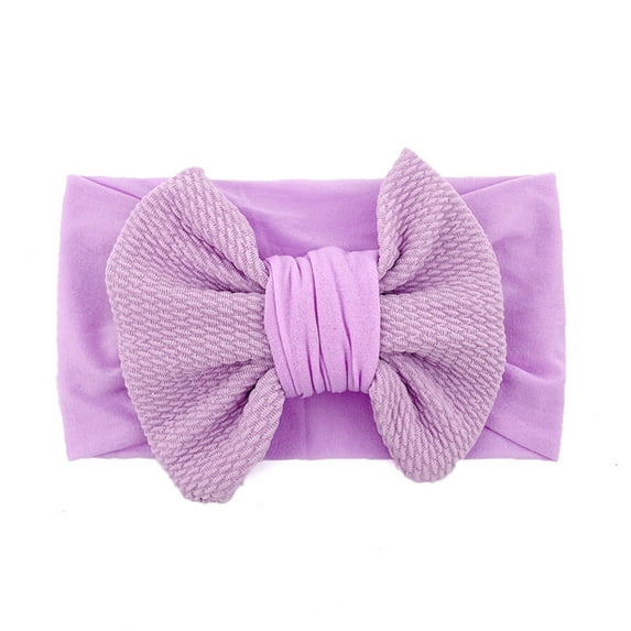Zanarzt Toddler Girl Hair Bows Headbands Soft Headbands Baby Girls Toddler Baby Boys Girls Stretch Solid Bow Hairband Headwear Headband Red,One Size