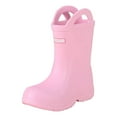 thumbnail image 1 of Zanarzt Toddler Girl Rain Boots Girls' Mid Calf Round Toe Rain Boots for Toddlers and Children Pink,US 12.5, 1 of 9
