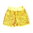 thumbnail image 1 of Zanarzt Toddler Girl Summer Shorts Toddler Baby Girl Shorts Girls Shorts Summer Casual Ruffle Cotton Baby Shorts Gold,2-5 Years, 1 of 3