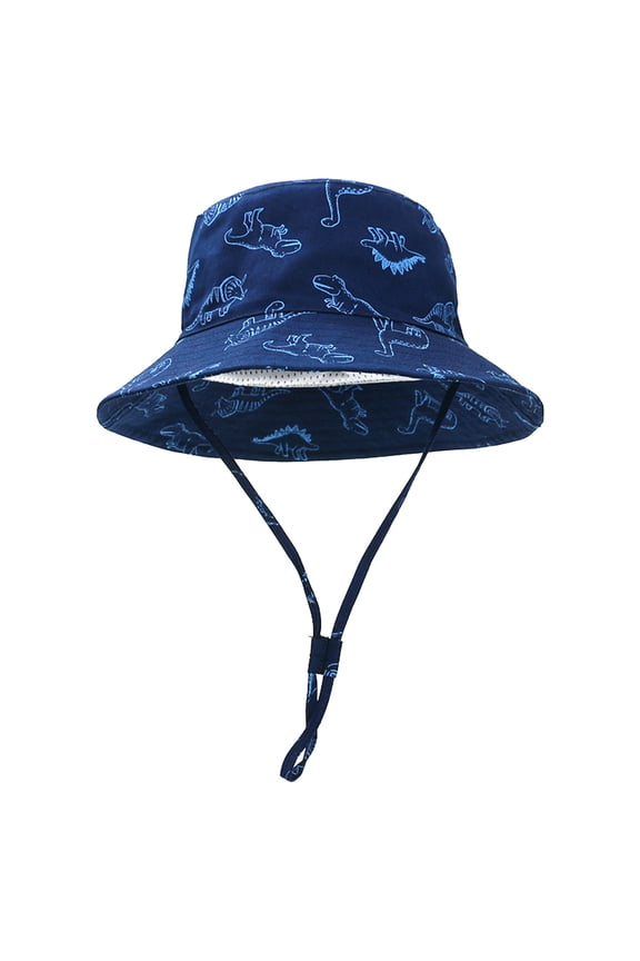 Toddler Girl Sun Hat Sunhat Toddler Kids Summer Water Flap Baby Swim hat UPF 50+ Boy Girl Beach Dark Blue,2-3 Years