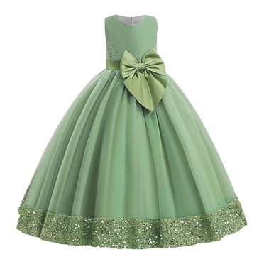 Abito Da Cerimonia Per Bambina In Pizzo - Vintage Principessa, Taglia Tea, Maniche Corte