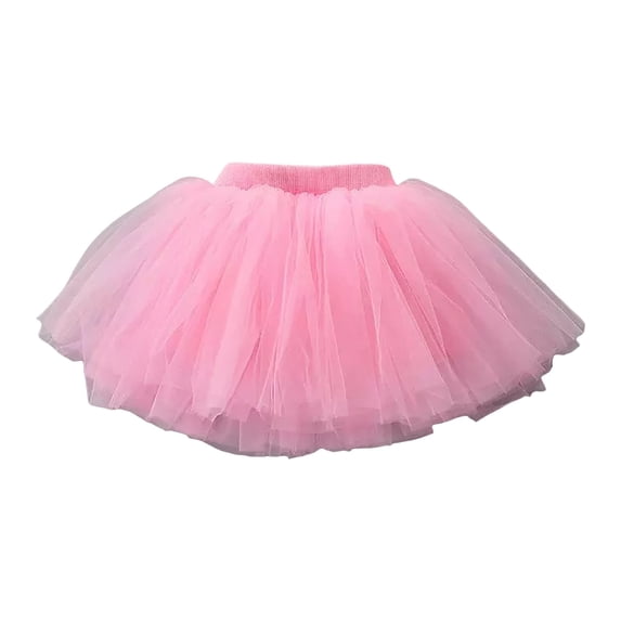 Zanarzt Toddler Girls Layered Tutu Skirt Girls Tutu Skirt Little Girls Tutu Skirt Kid Party Princess Dance Tutu Princess Dress Ballet Skirt Red,3-4 Years
