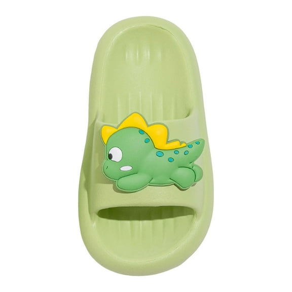 Zanarzt Toddler Slippers Girls Summer Kids Slides Boys Girls Sandals Bathroom Shower Slides Summer Swim Beach Pool Slippers Green,US 9.5