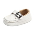 thumbnail image 1 of Zanarzt Walking Shoes Baby First Walking Shoes Boys Girls Infant Sneakers Dress Shoes Breathable Lightweight Slip On Shoes White,US 3, 1 of 9