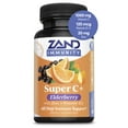 thumbnail image 1 of Zand Immunity Super C+ with Elderberry, All Day Immune Support with 1000mg PureWay-C Vitamin C, Plus Zinc & Vitamin D-3, Enhanced Absorption, 60 Tablets, 30 Servings, 1 of 8