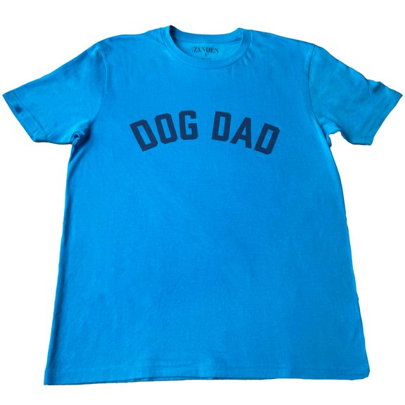 Zanden Blue Dog Dad Adult Unisex T-Shirt, Small