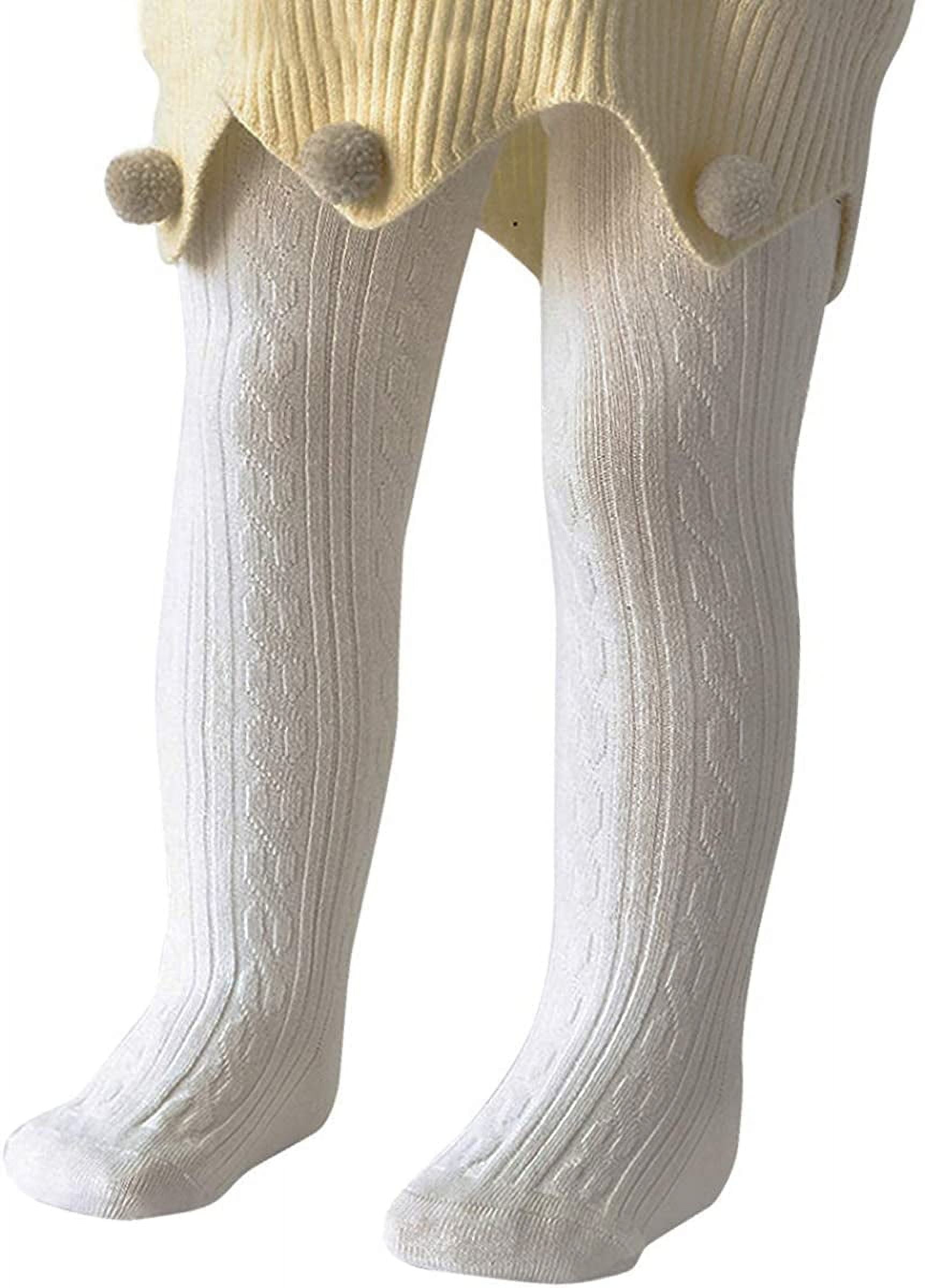 開店記念セール！ Thick Tights Girl Baby Zando Cable Stockings Leggings Knit トップス