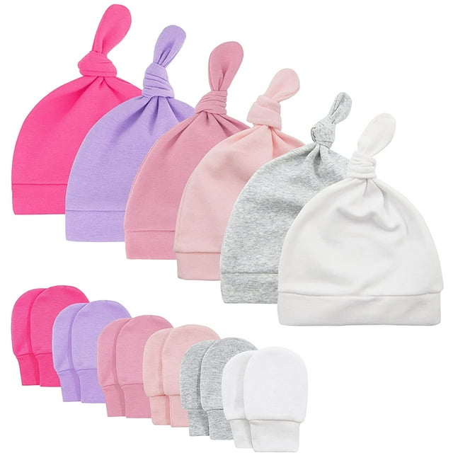 Zando Baby Hat Mittens Newborn Hats for Boys Baby Hats 06 Months