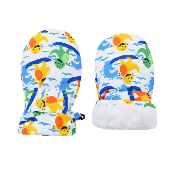 Zando Baby Mittens Newborn Gloves for Cold Weather Toddler Mittens Ages 6-24 Months Waterproof Warm Fleece Lined Snow Gloves