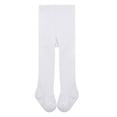 thumbnail image 1 of Zando Baby Tights for Toddler Girls Tights Stockings Elastic Footed Tight Pantyhose for Girls 12-24 Months 1 Pair White (Non Slip), 1 of 4