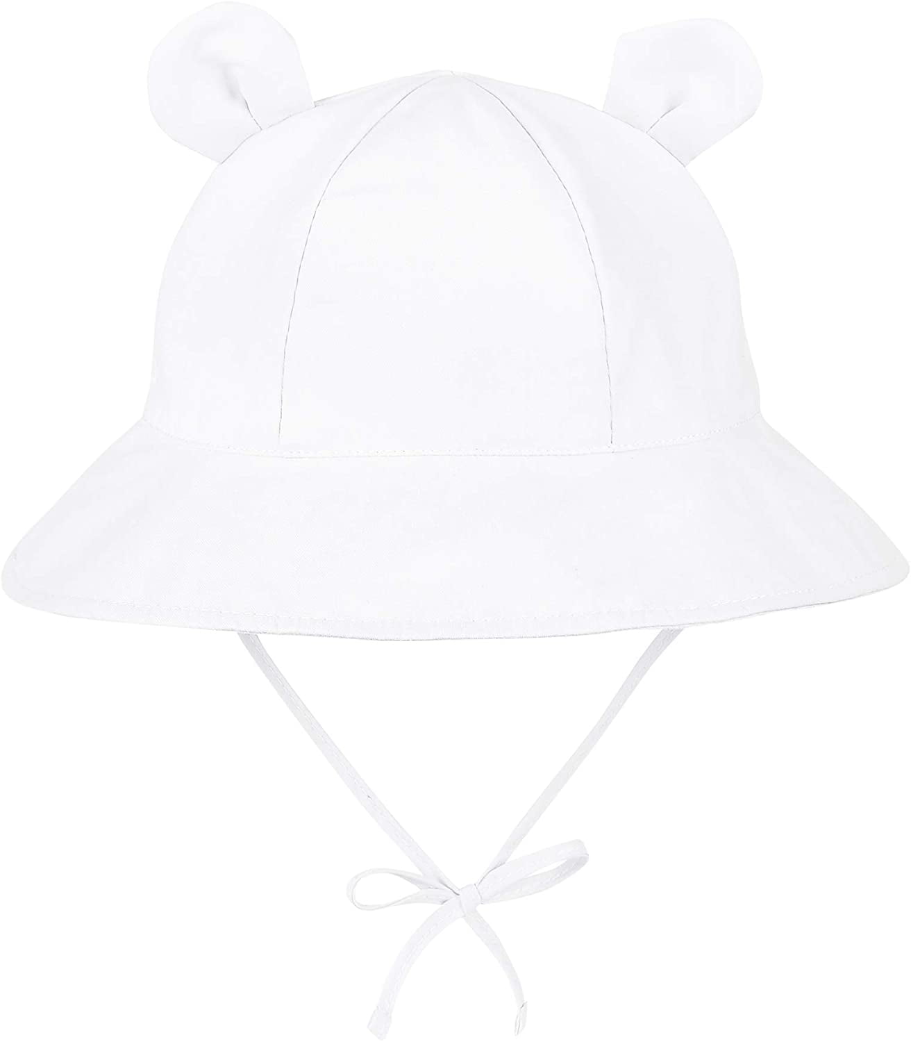 Zando Baby Toddler Sun Bucket Hats Wide Brim Beach Hats Infants Girls