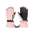 thumbnail image 1 of Zando Boys Snowboard Sled Gloves Kids Touchscreen Snow Gloves Girls Windproof Winter Gloves Waterproof Snow Ski Gloves for Kids Pink 11-14 Years, 1 of 5