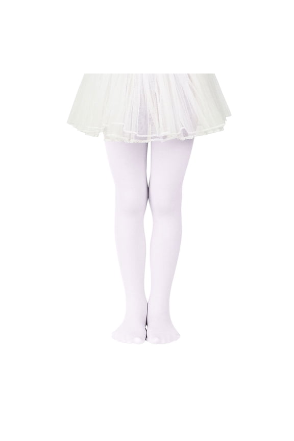 Dance Ballet Tights for Toddler Girls White Baby Girls Tights Ballet Stockings 1-3T