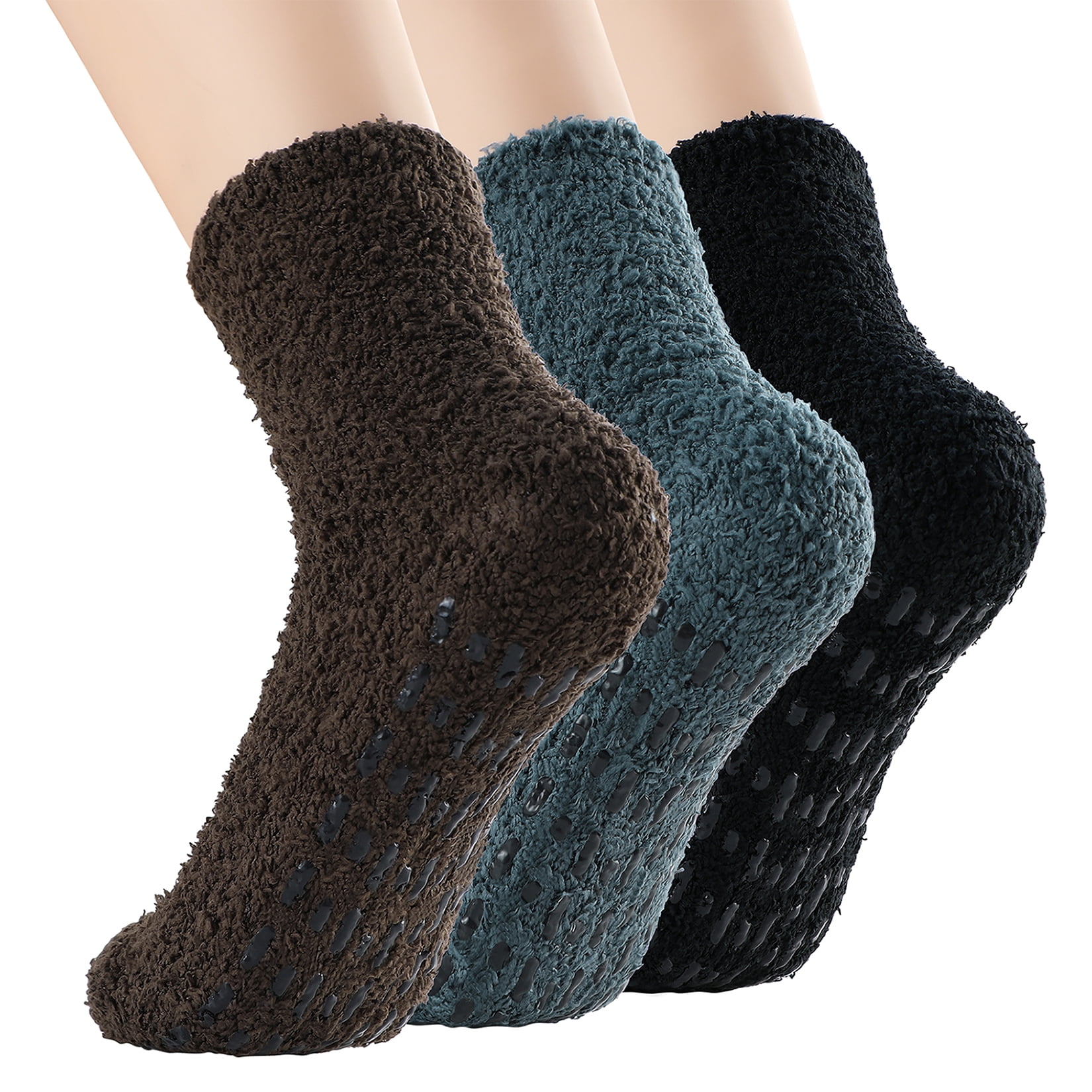 Zando Fuzzy Non Slip Socks for Women and Girls Zambia Ubuy