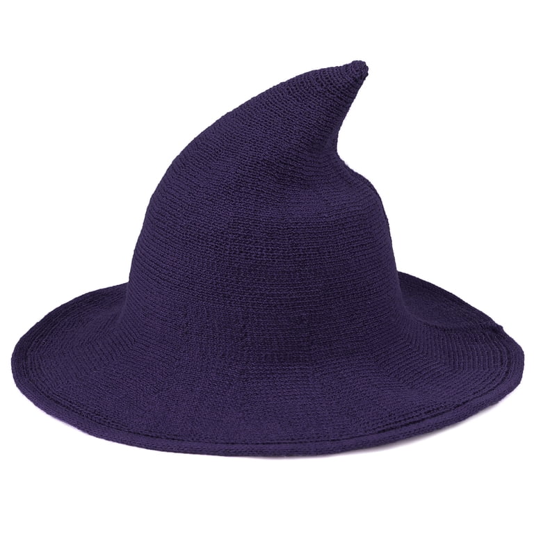 Zando Halloween Witch Hats for Women Wool Wizard Hat for  display picture 1