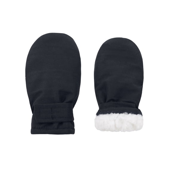 Zando Kids Ski Mittens Girls Boys Ski Gloves Waterproof Warm Snow Gloves for Winter Outdoor Activities Black S
